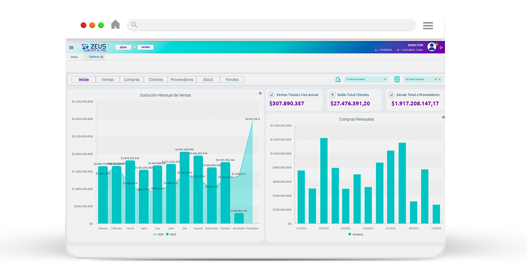 Captura sistema ERP portada